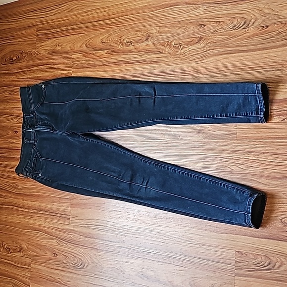 EXPRESS 2R Skinny High Rise Jeans with crease - Picture 2 of 8